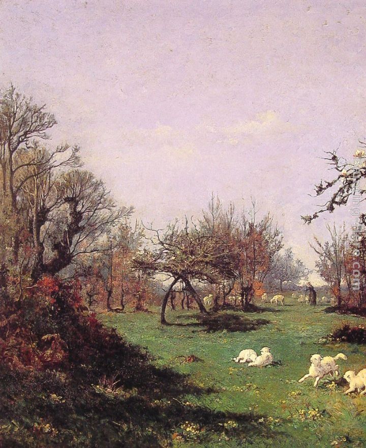 William Lamb Picknell Spring in Pont Aven